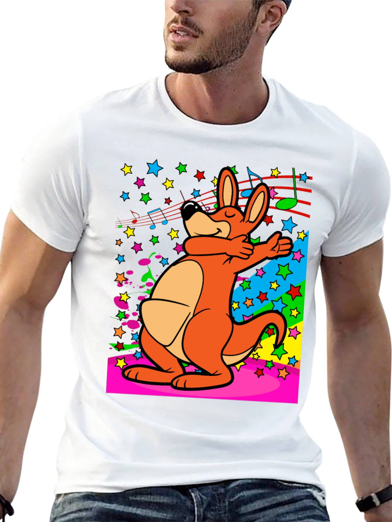 Dabbing Kangaroo T-Shirt