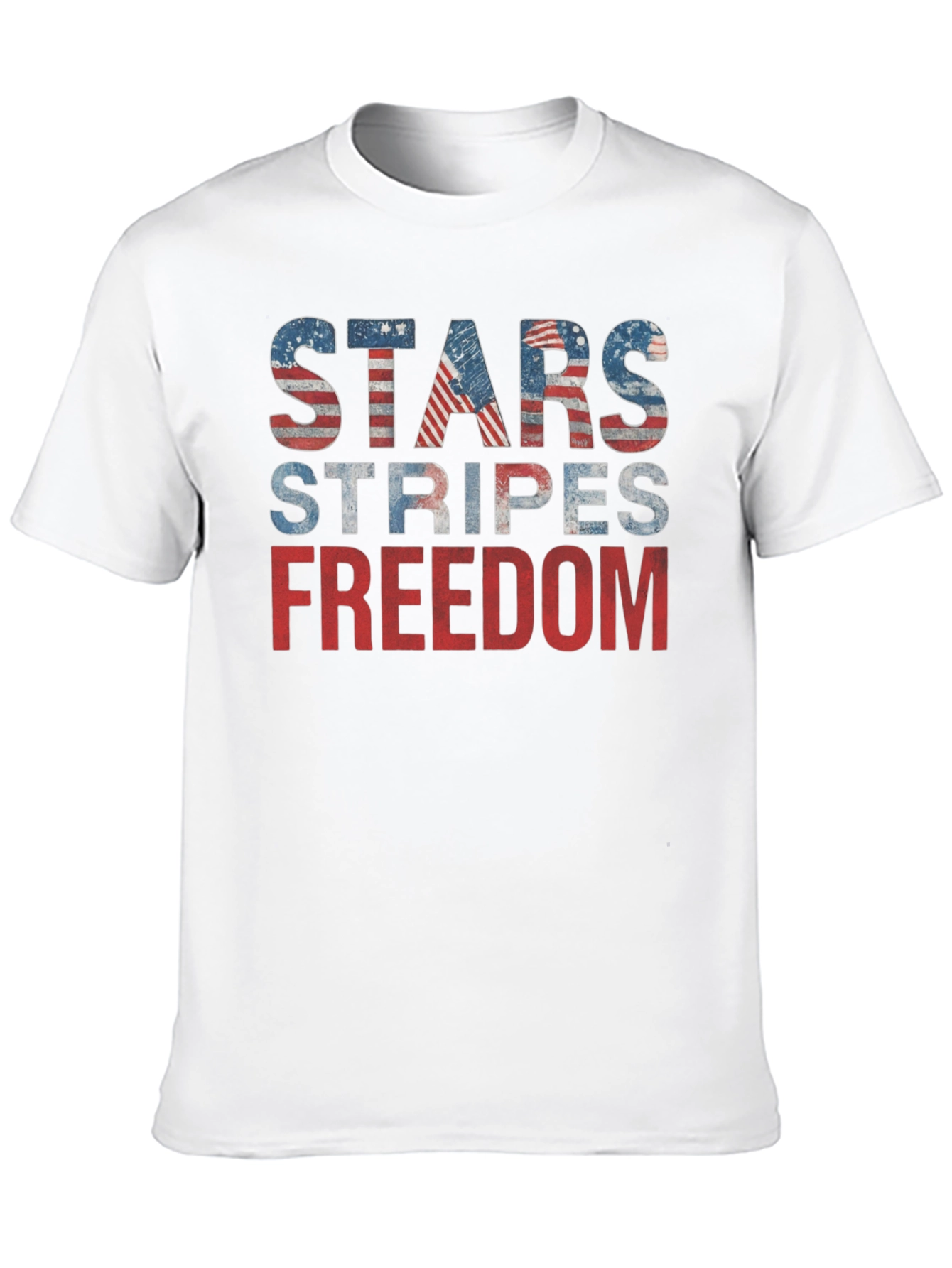 Stars Stripes Freedom Graphic Tee