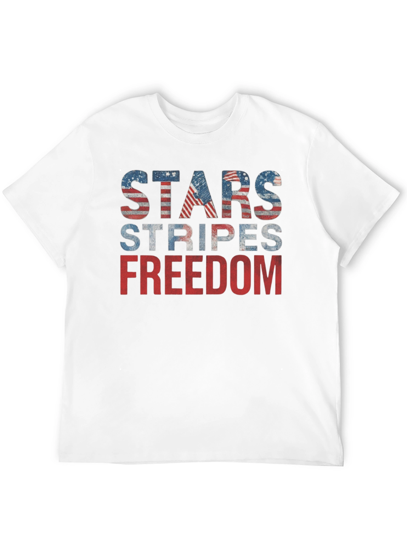 Stars Stripes Freedom Graphic Tee