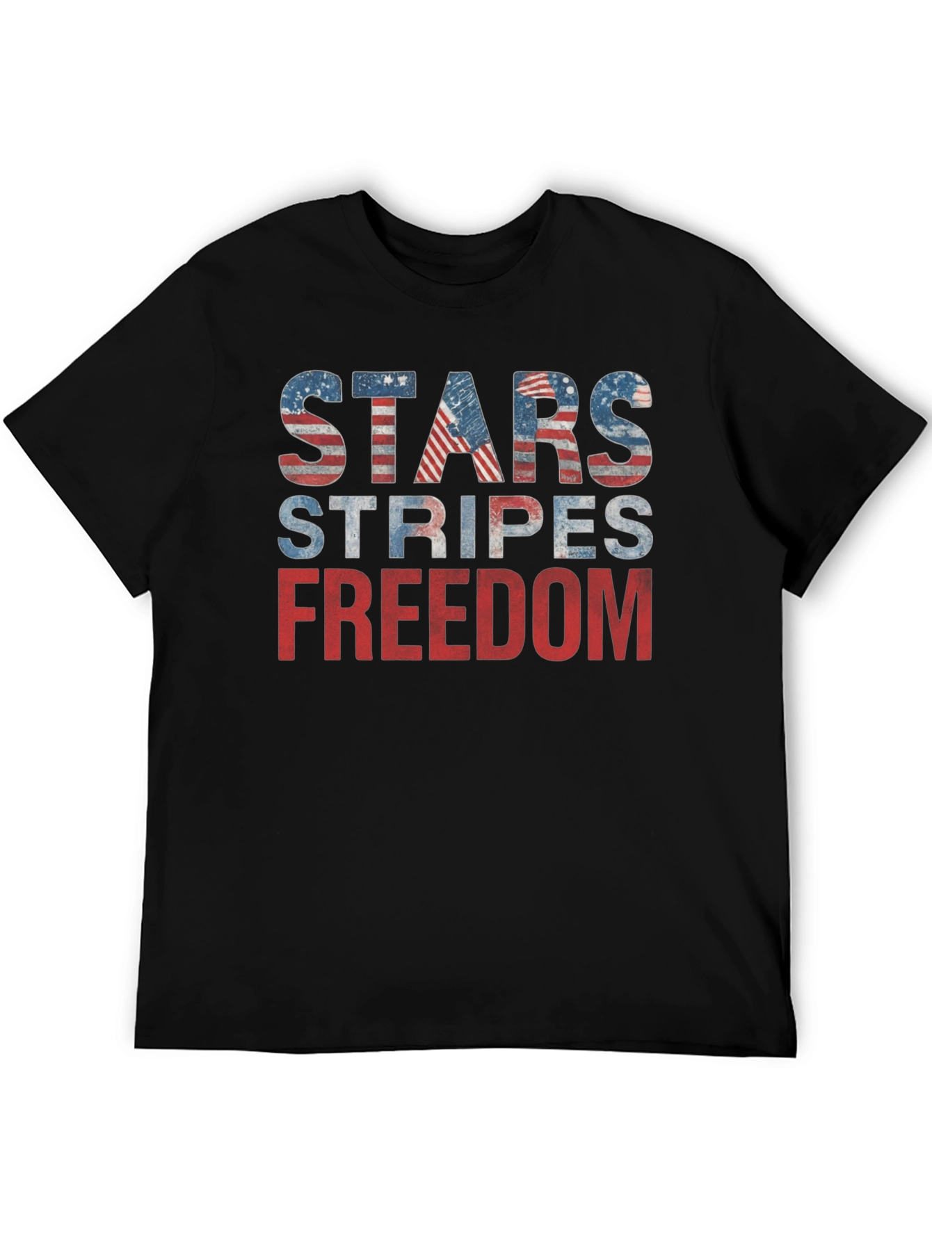 Stars Stripes Freedom Graphic Tee