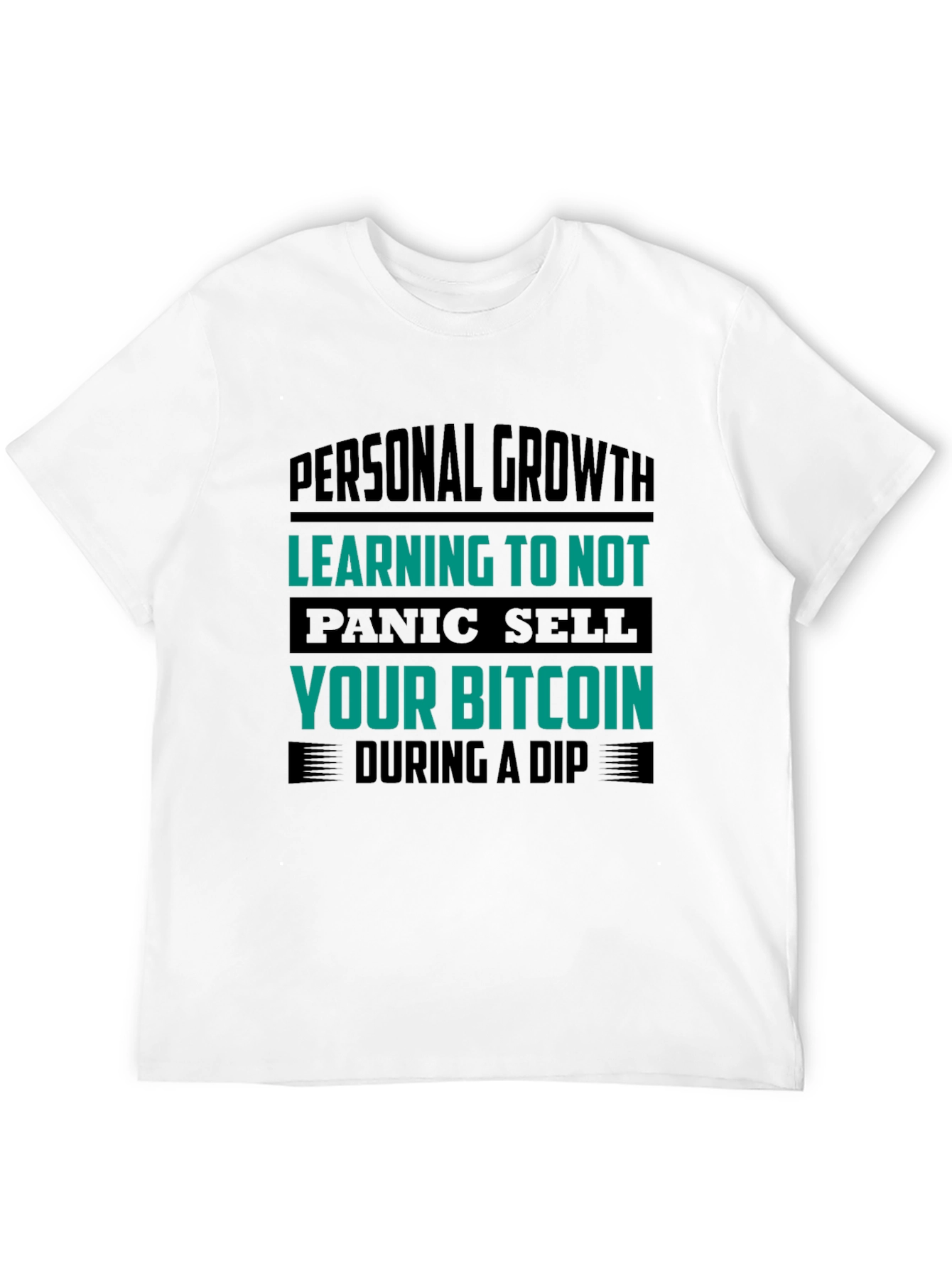 Bitcoin HODL T-Shirt: Personal Growth Crypto Tee