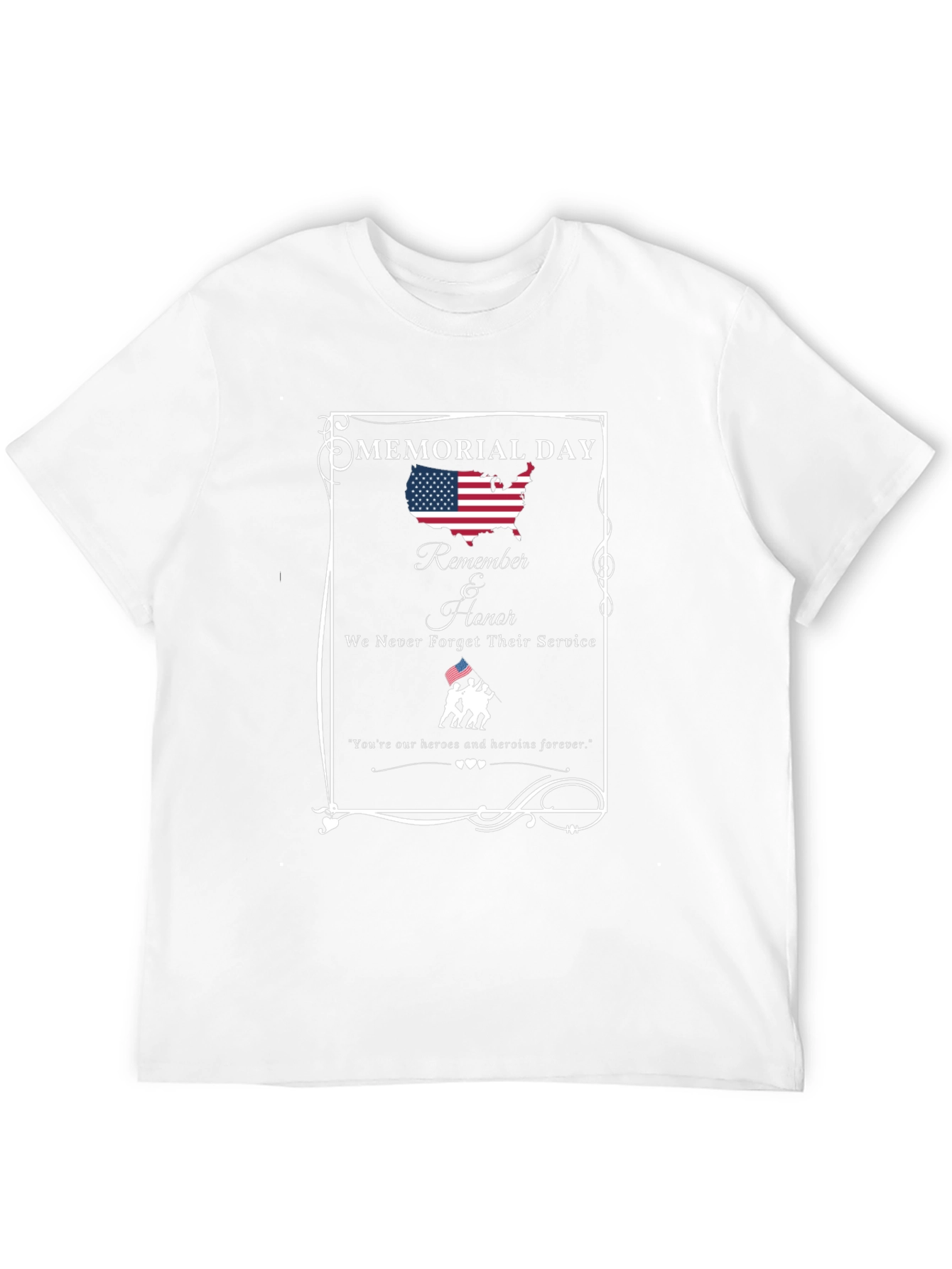 Memorial Day Remember & Honor T-Shirt