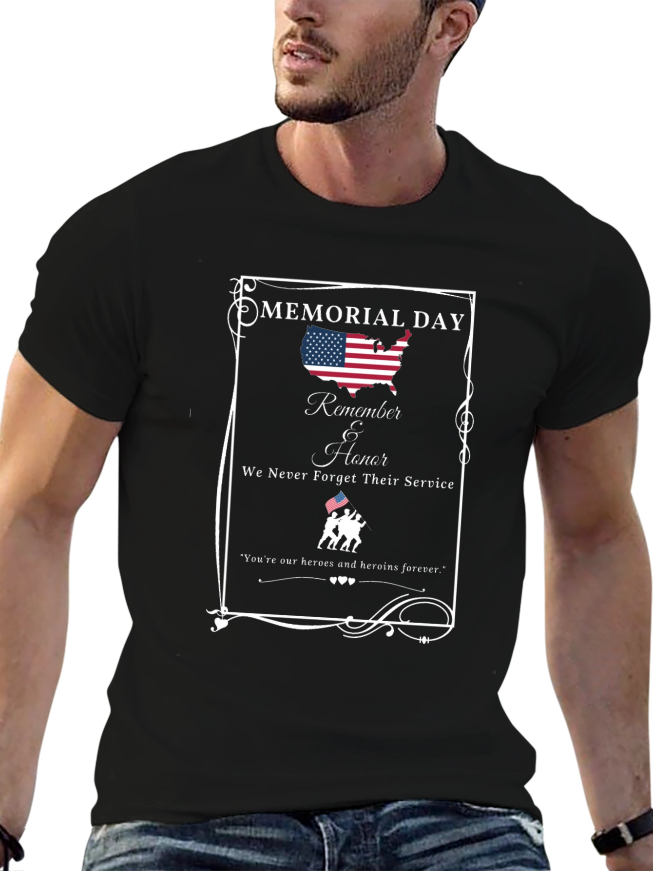 Memorial Day Remember & Honor T-Shirt