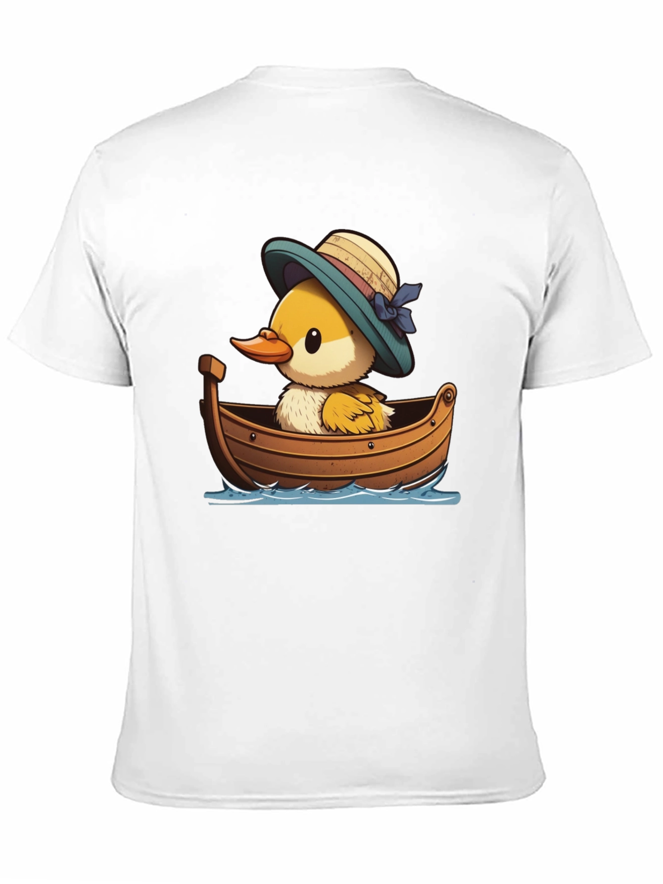 Duckling in Boat Graphic Tee