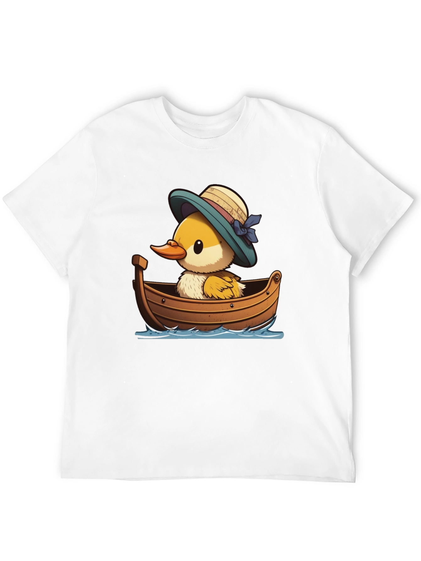 Duckling in Boat Graphic Tee