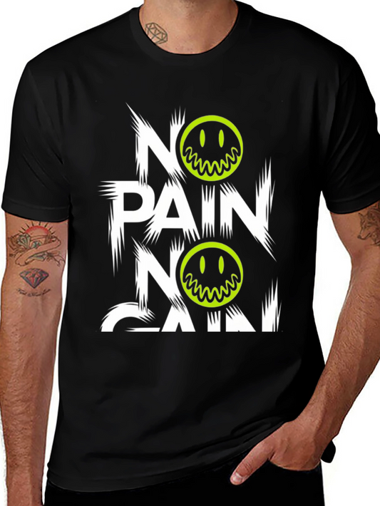 No Pain No Gain Graphic T-Shirt