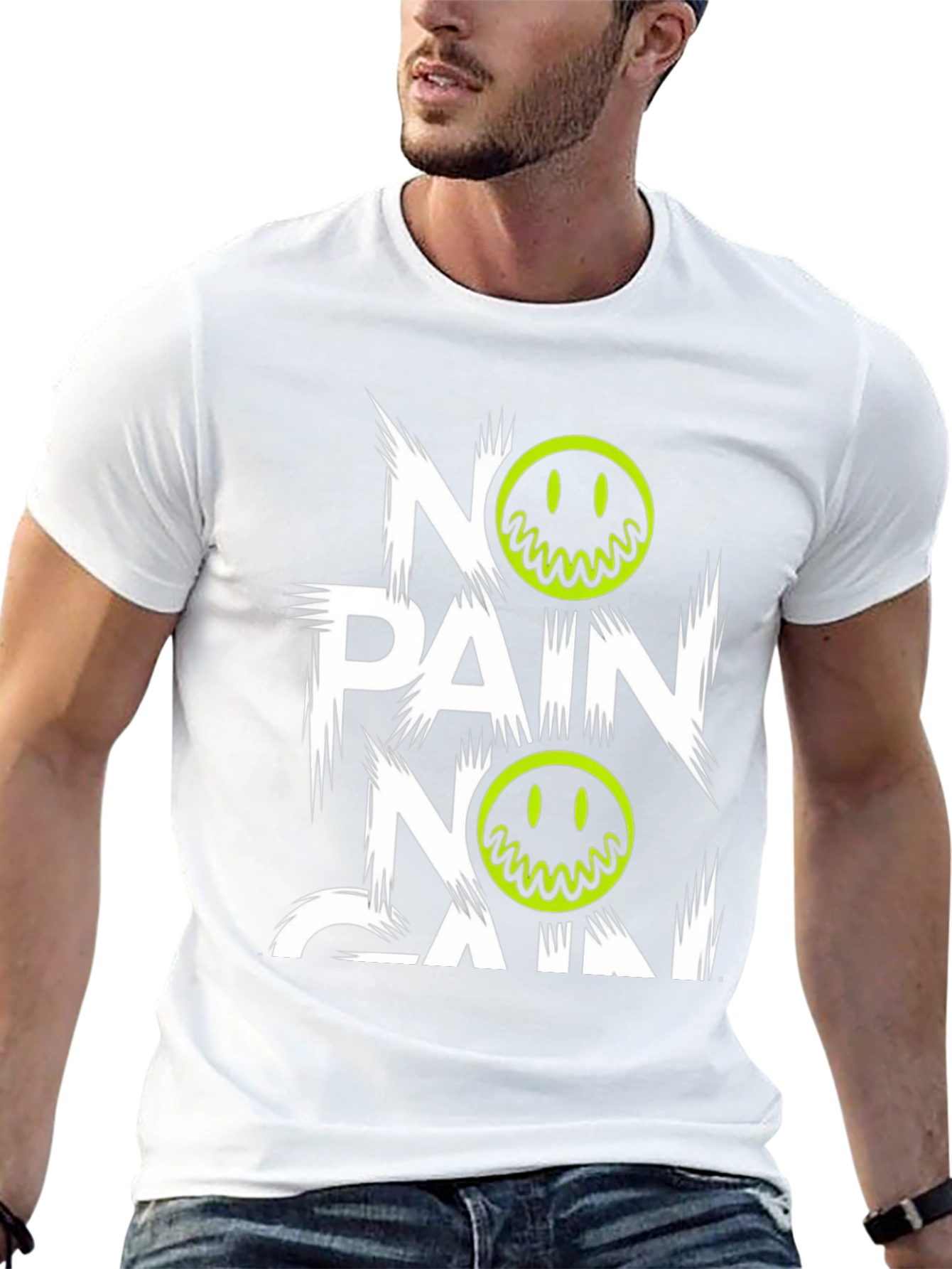 No Pain No Gain Graphic T-Shirt