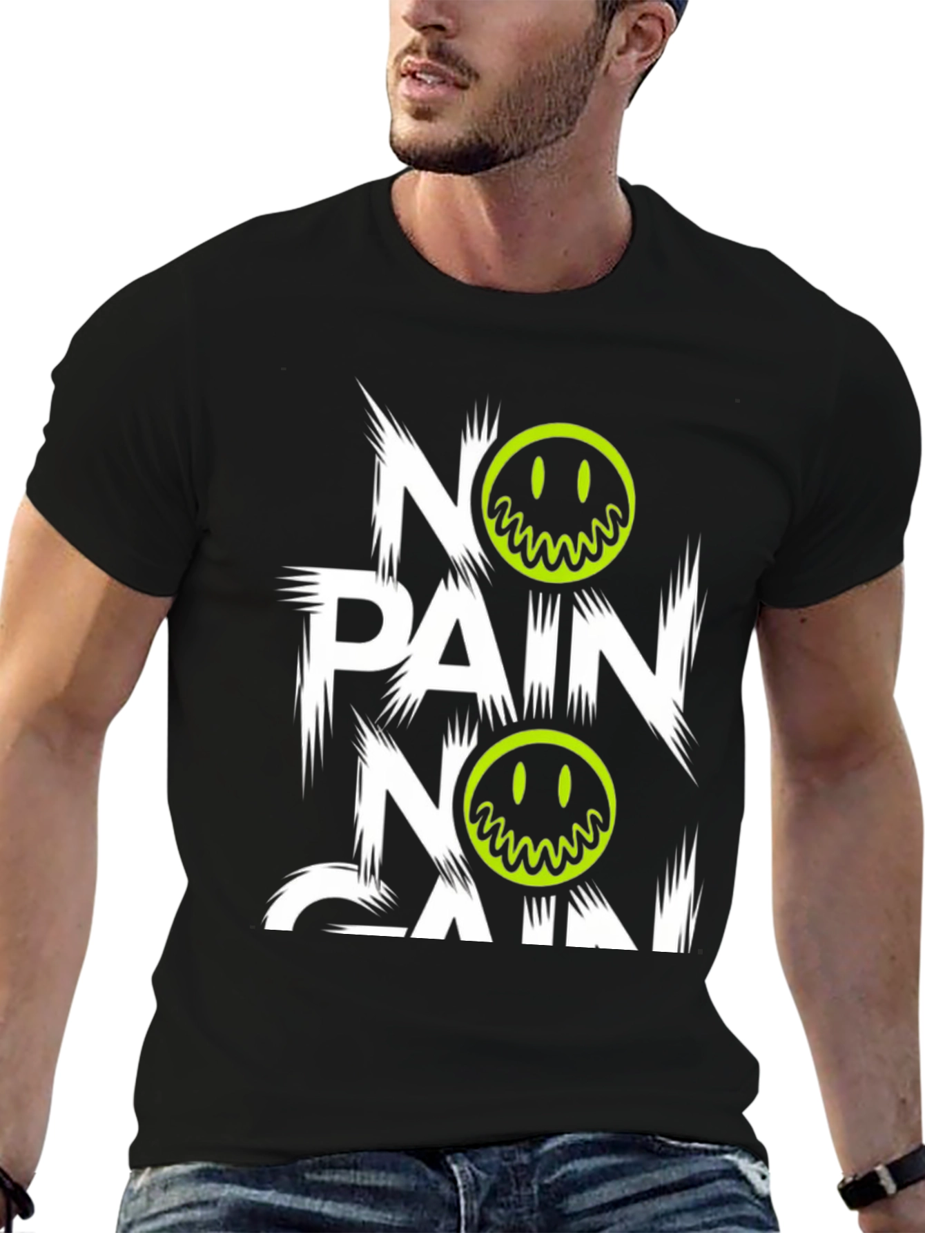 No Pain No Gain Graphic T-Shirt