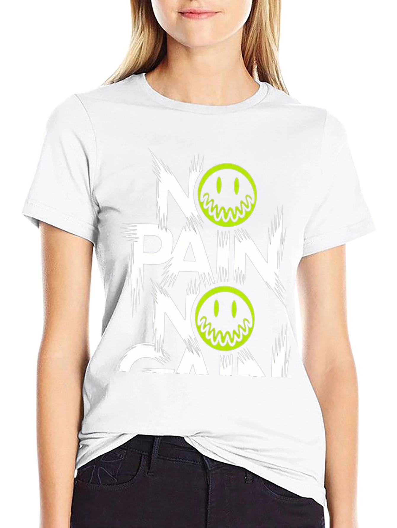 No Pain No Gain Graphic T-Shirt