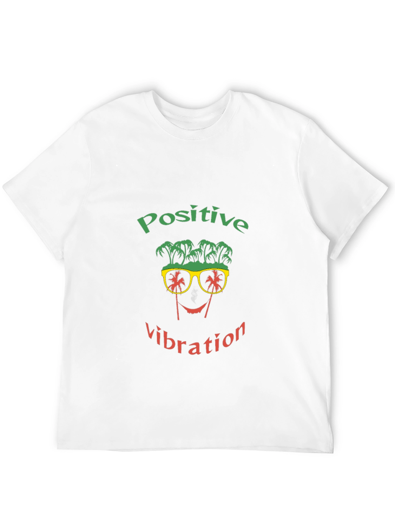 Positive Vibration Graphic T-Shirt - Black