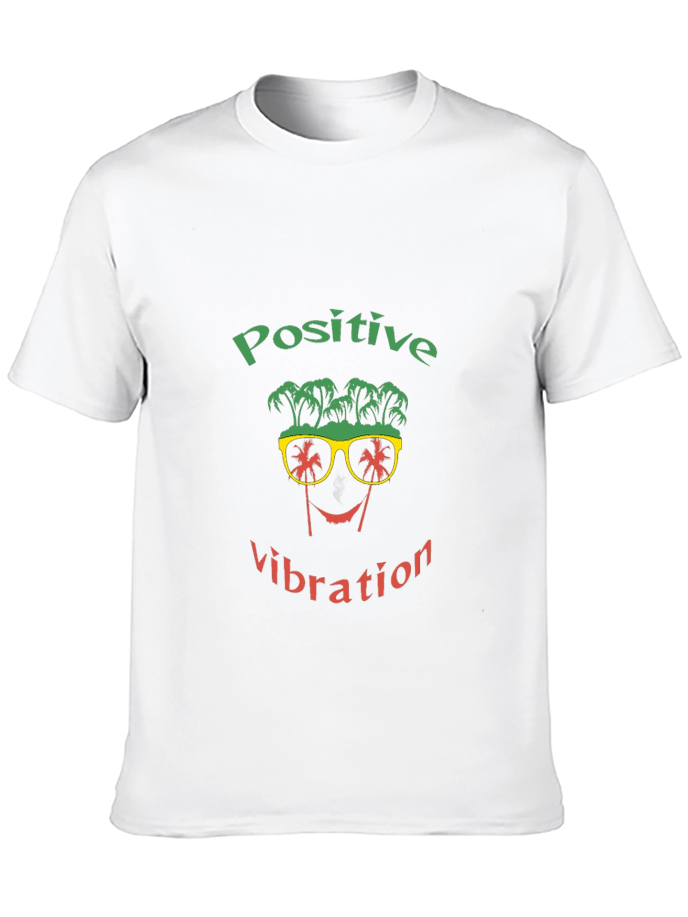 Positive Vibration Graphic T-Shirt - Black