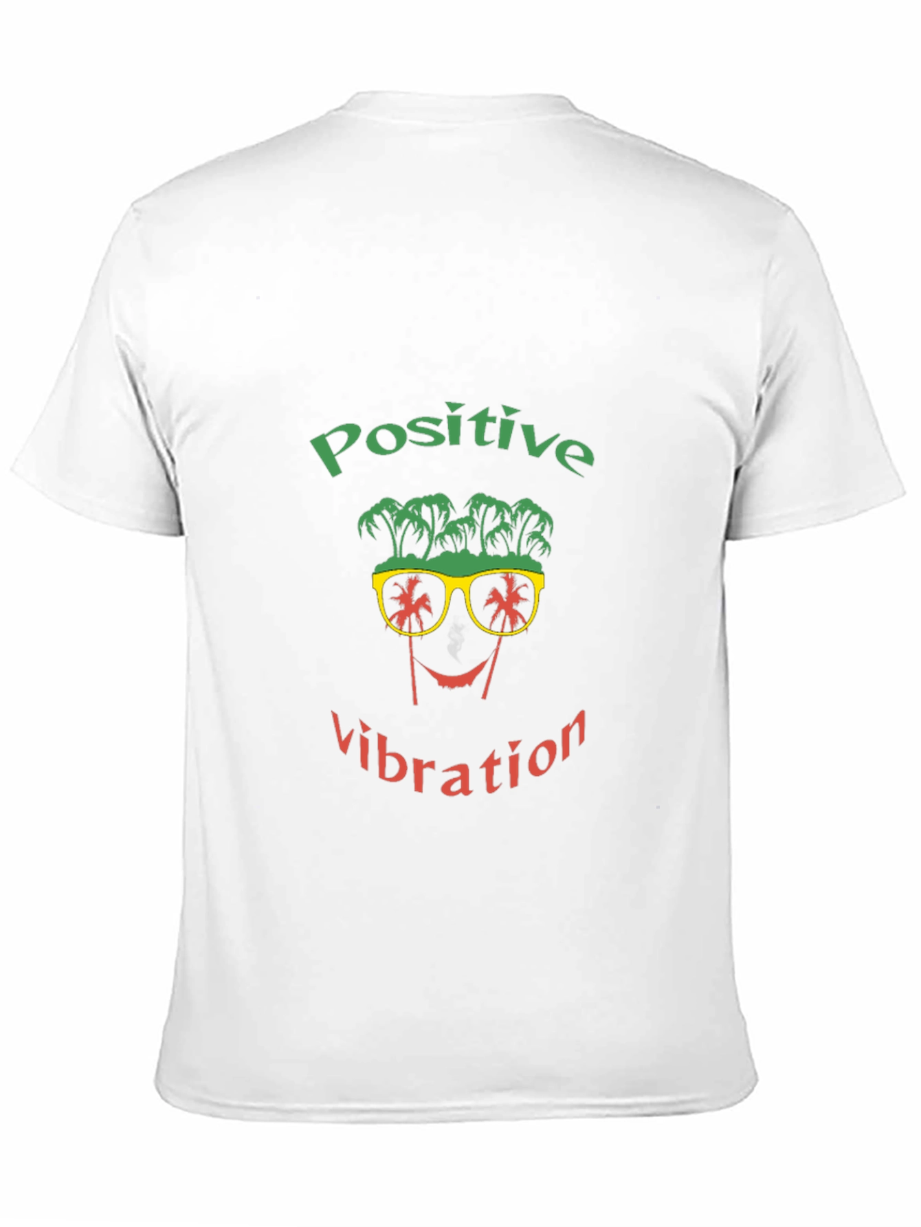 Positive Vibration Graphic T-Shirt - Black