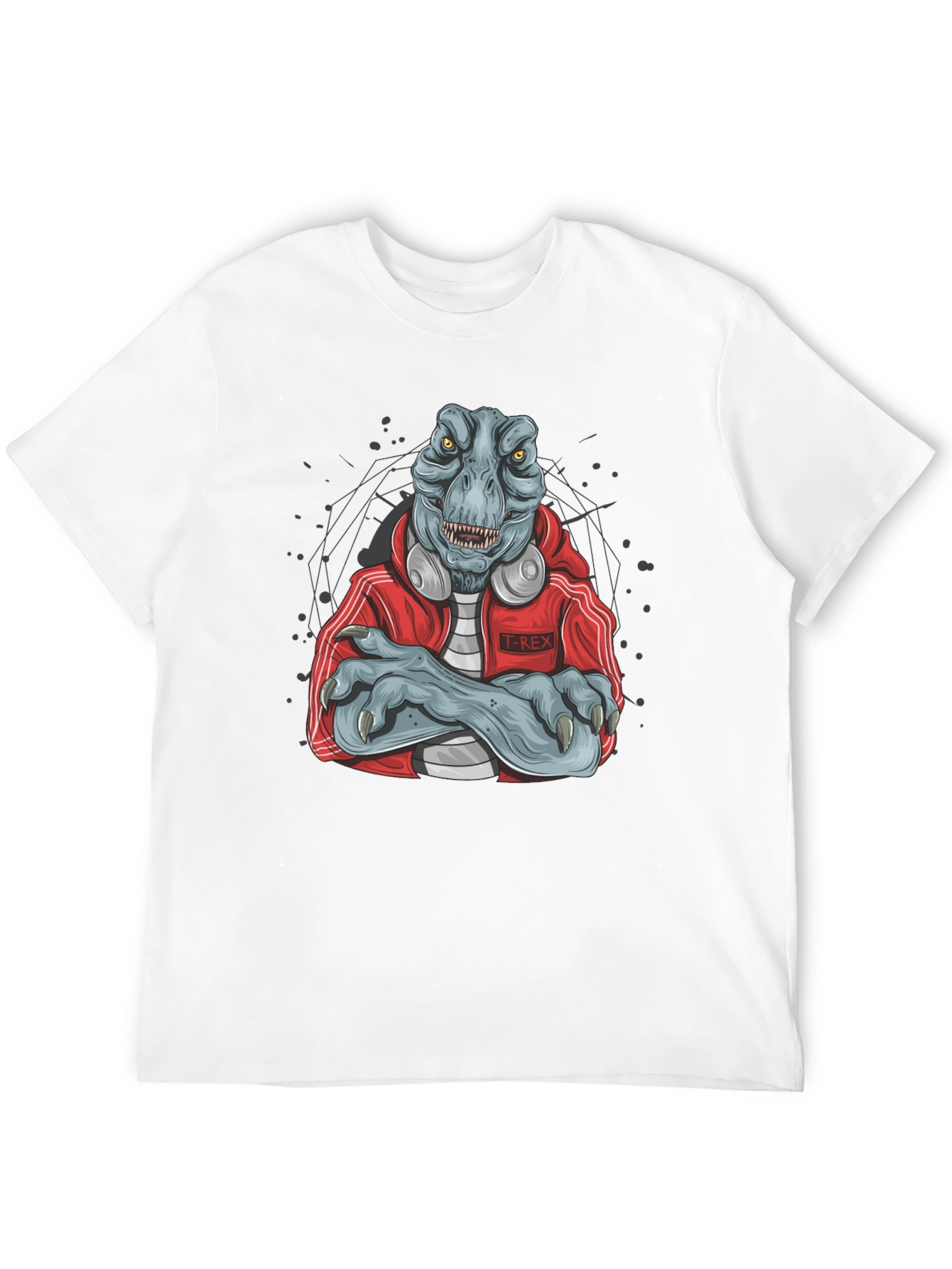 Cool T-Rex Graphic T-Shirt - Street Style Design