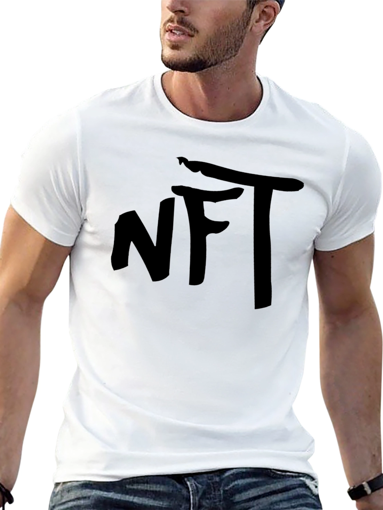 NFT T-Shirt - Black - Crypto Fashion