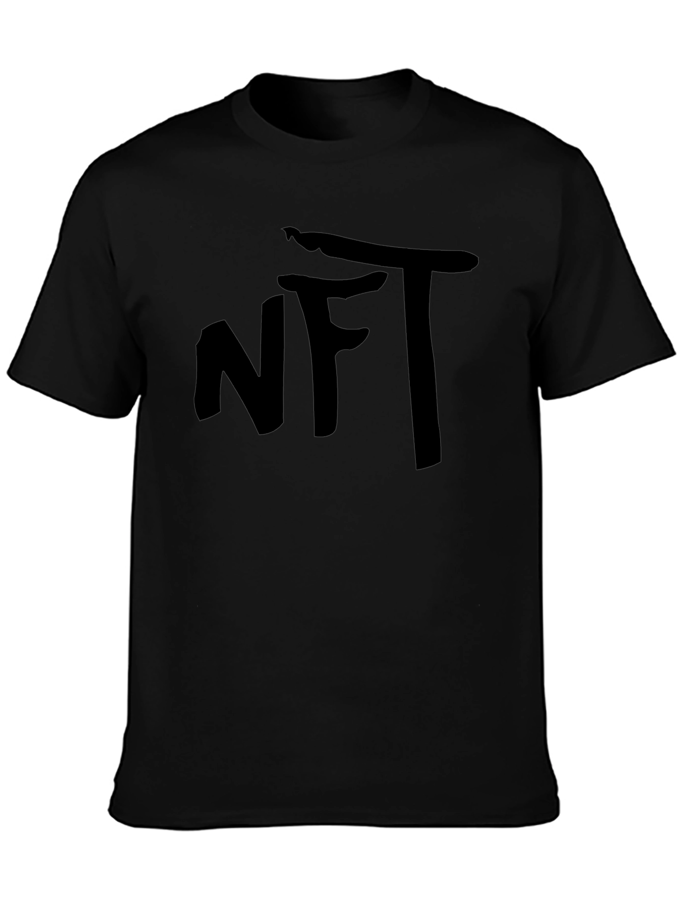 NFT T-Shirt - Black - Crypto Fashion