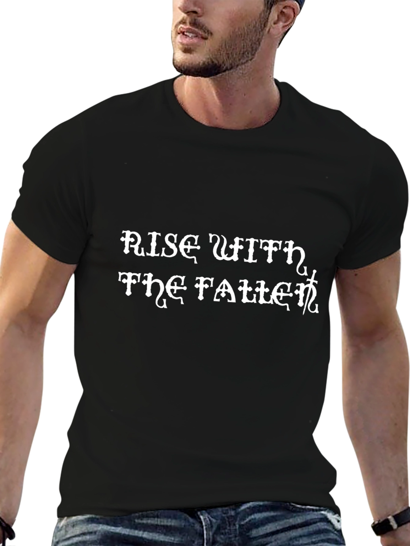 Rise With The Fallen Black T-Shirt