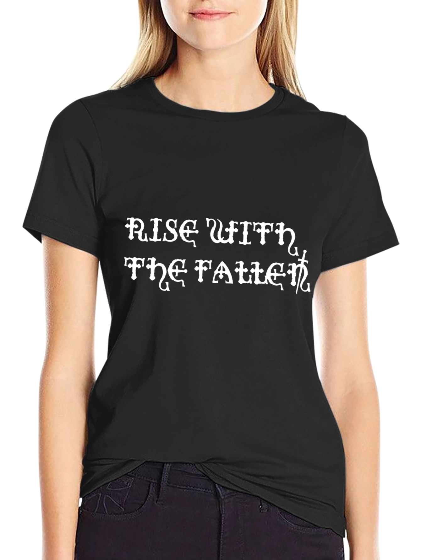 Rise With The Fallen Black T-Shirt