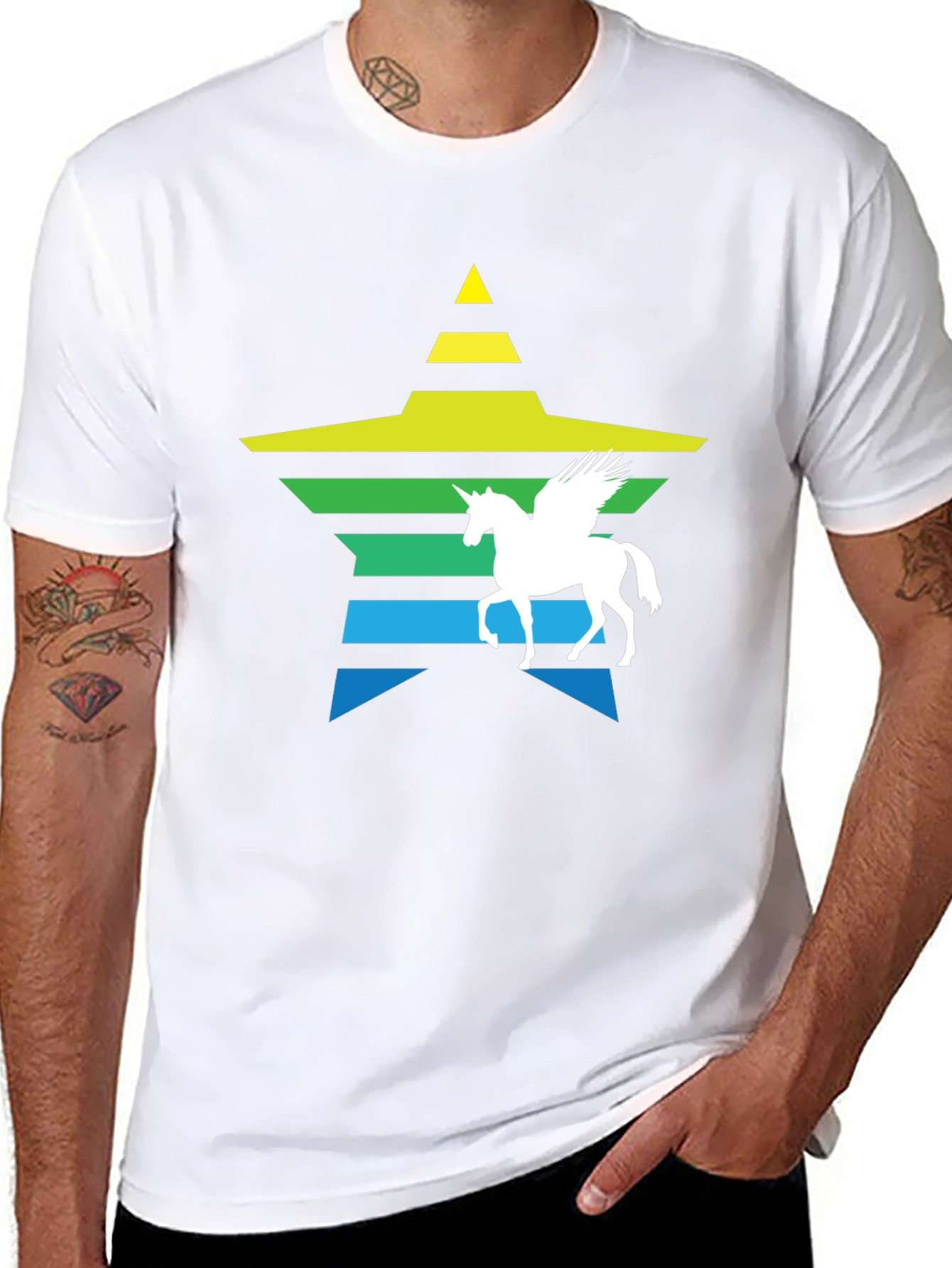 Unicorn Star Graphic Tee