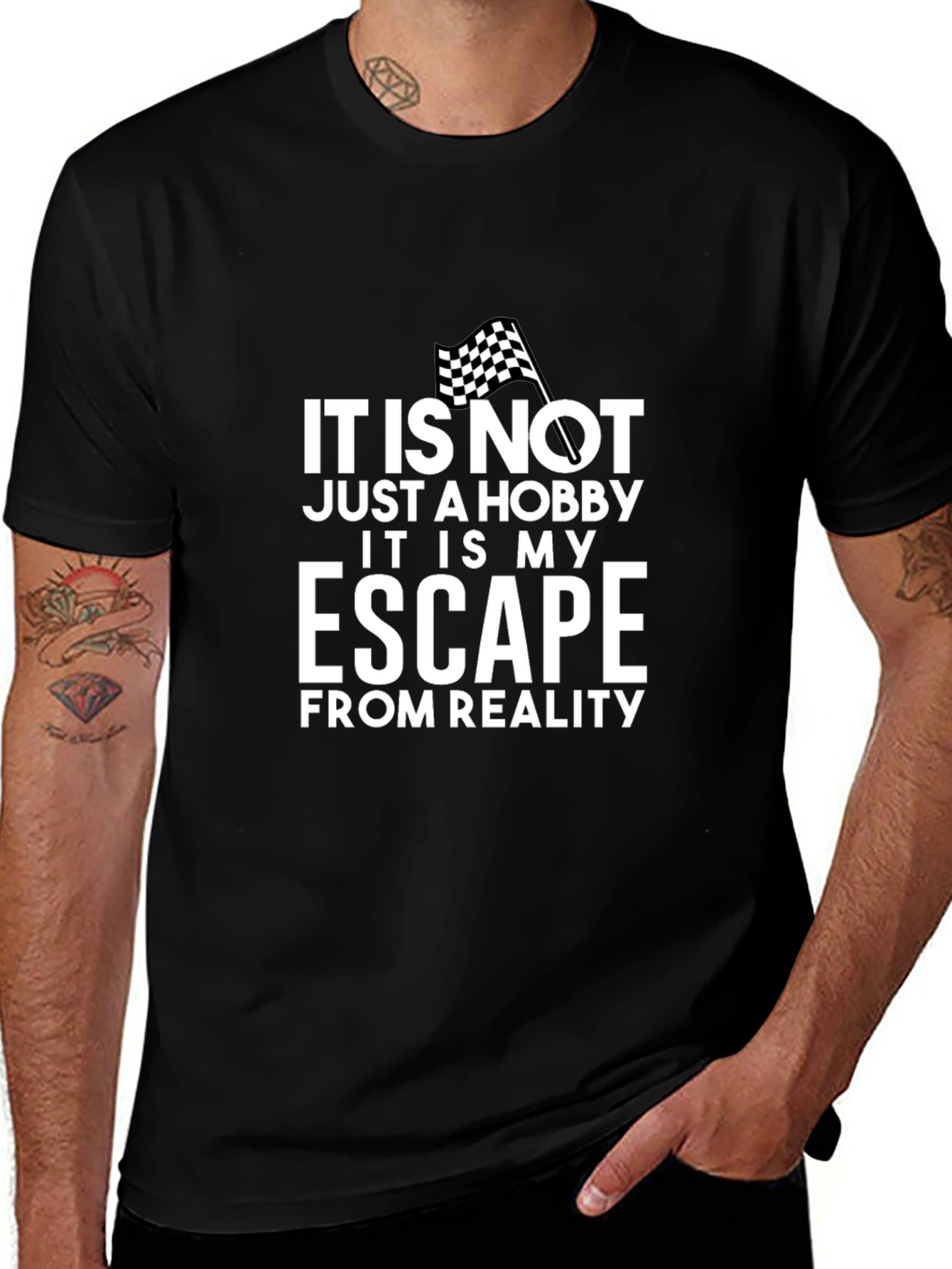 Racing is my Escape T-Shirt - Hobby Tee
