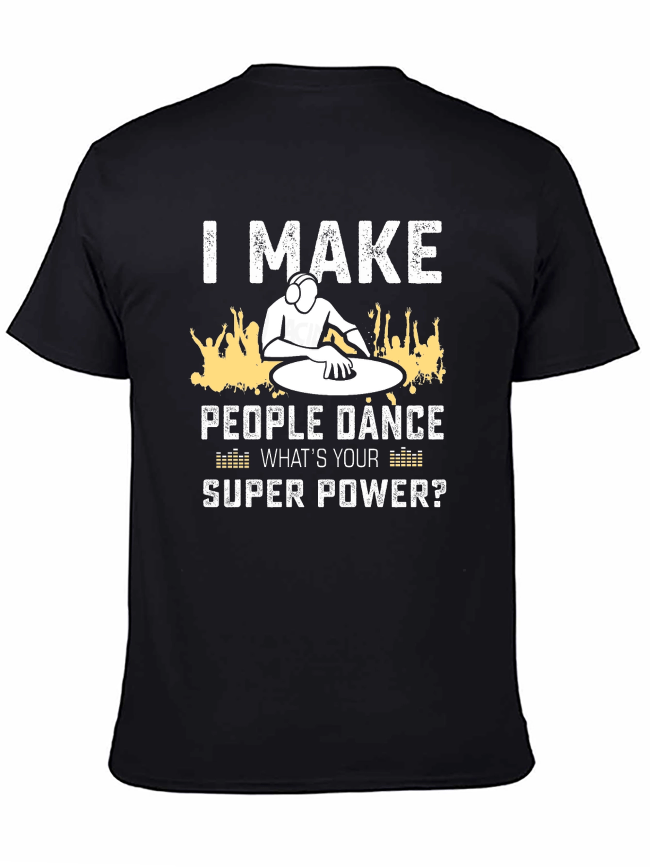 DJ Super Power Graphic T-Shirt