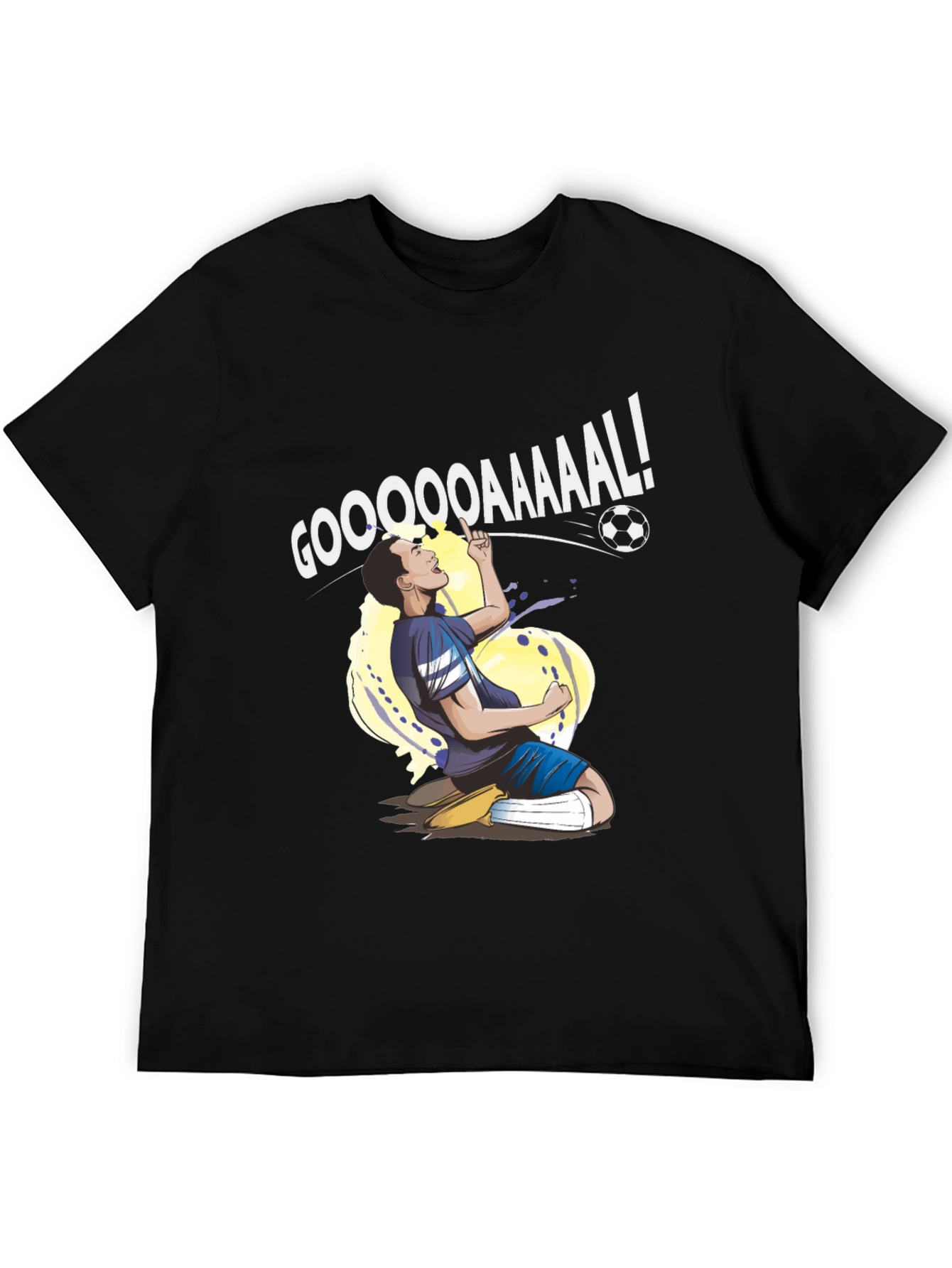 GOOOAAAL! Soccer Fan Graphic T-Shirt
