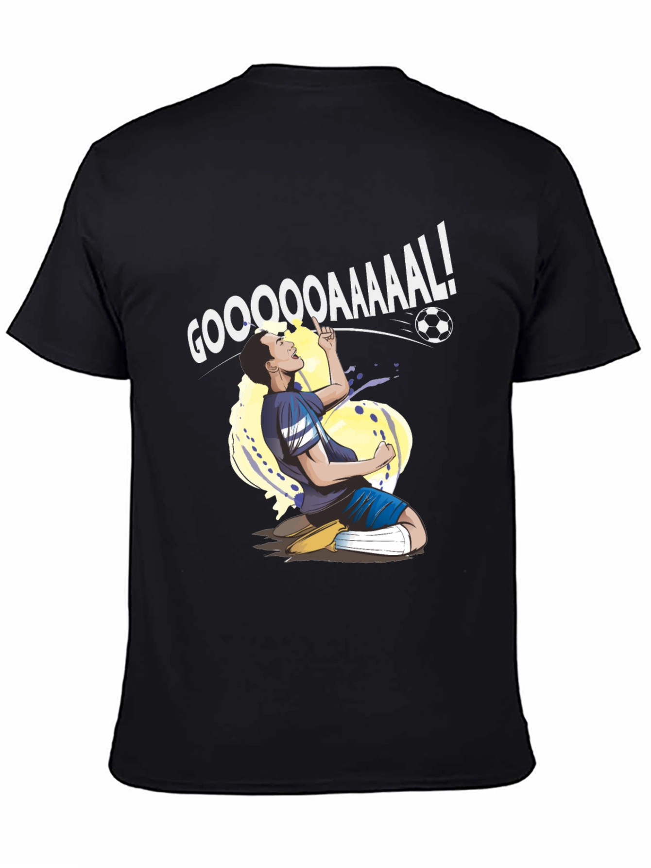 GOOOAAAL! Soccer Fan Graphic T-Shirt