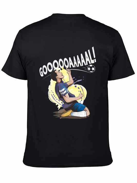 GOOOAAAL! Soccer Fan Graphic T-Shirt