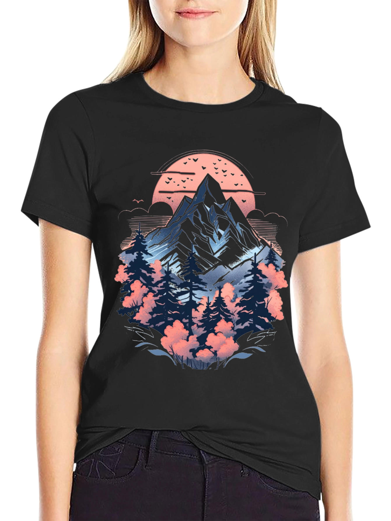 Nature Inspired Graphic T-Shirt