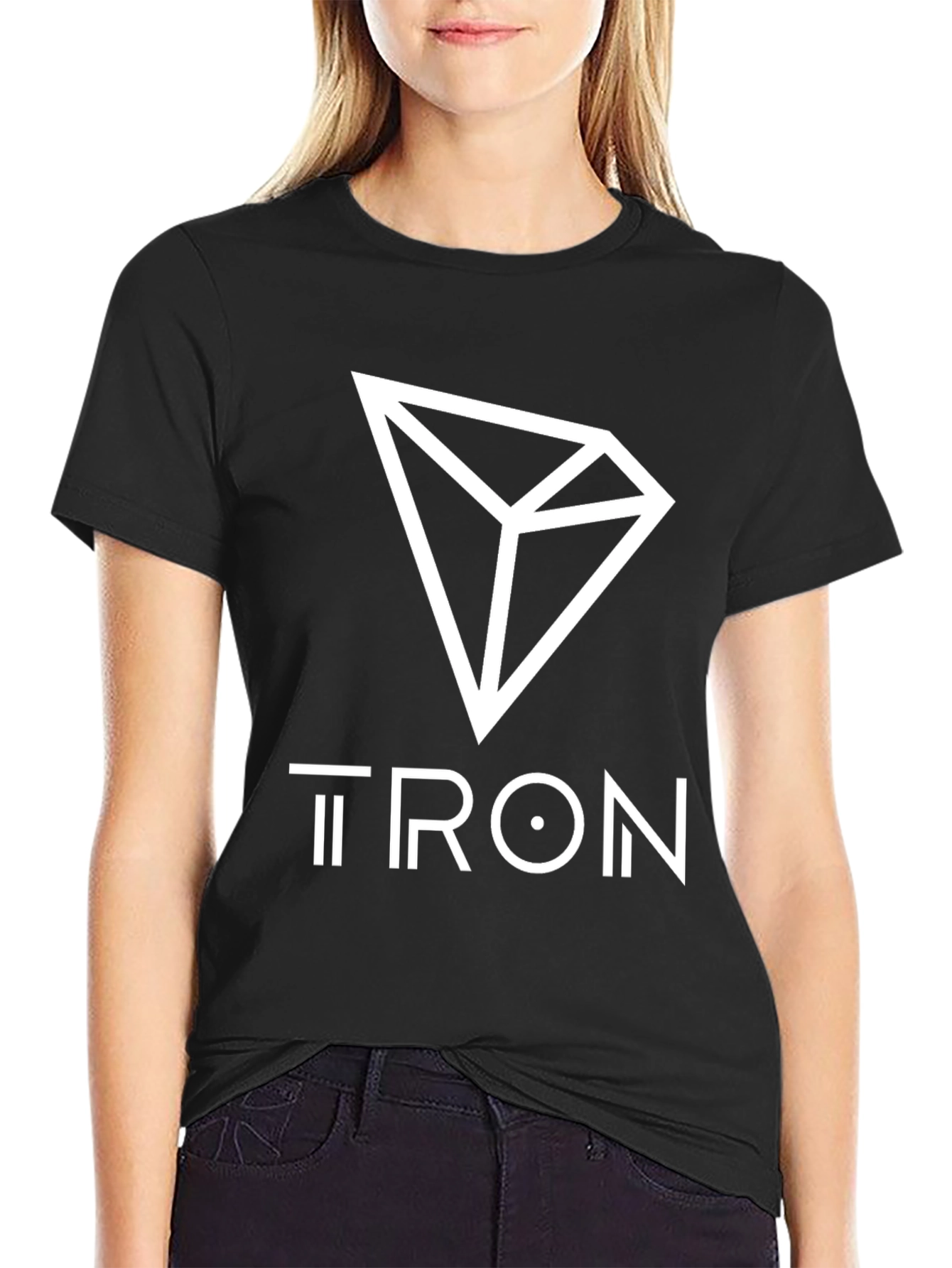 Tron Cryptocurrency T-Shirt - Minimalist Crypto Tee
