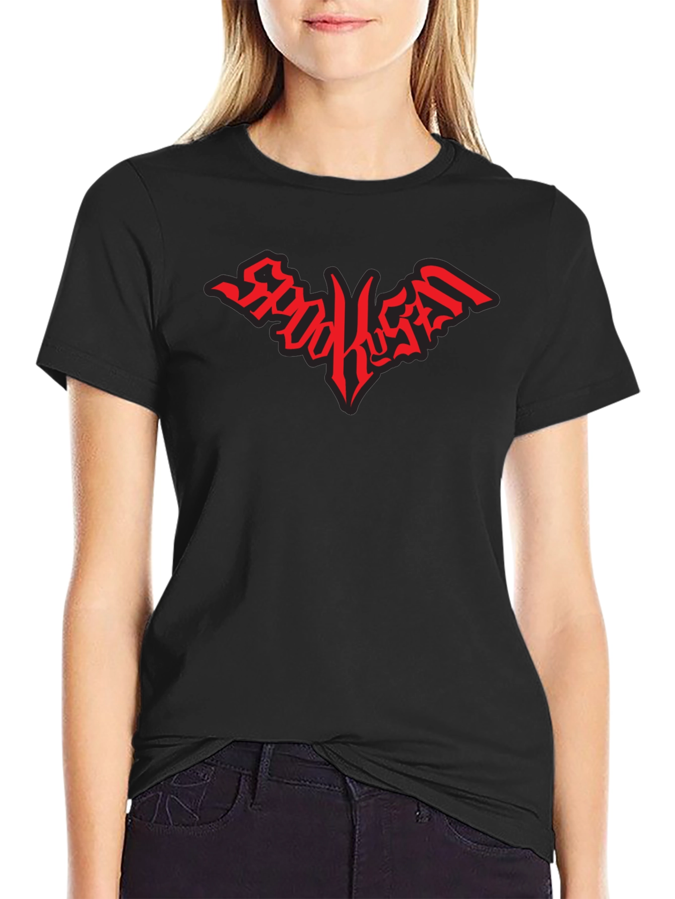 Spook House Logo Tee - Black