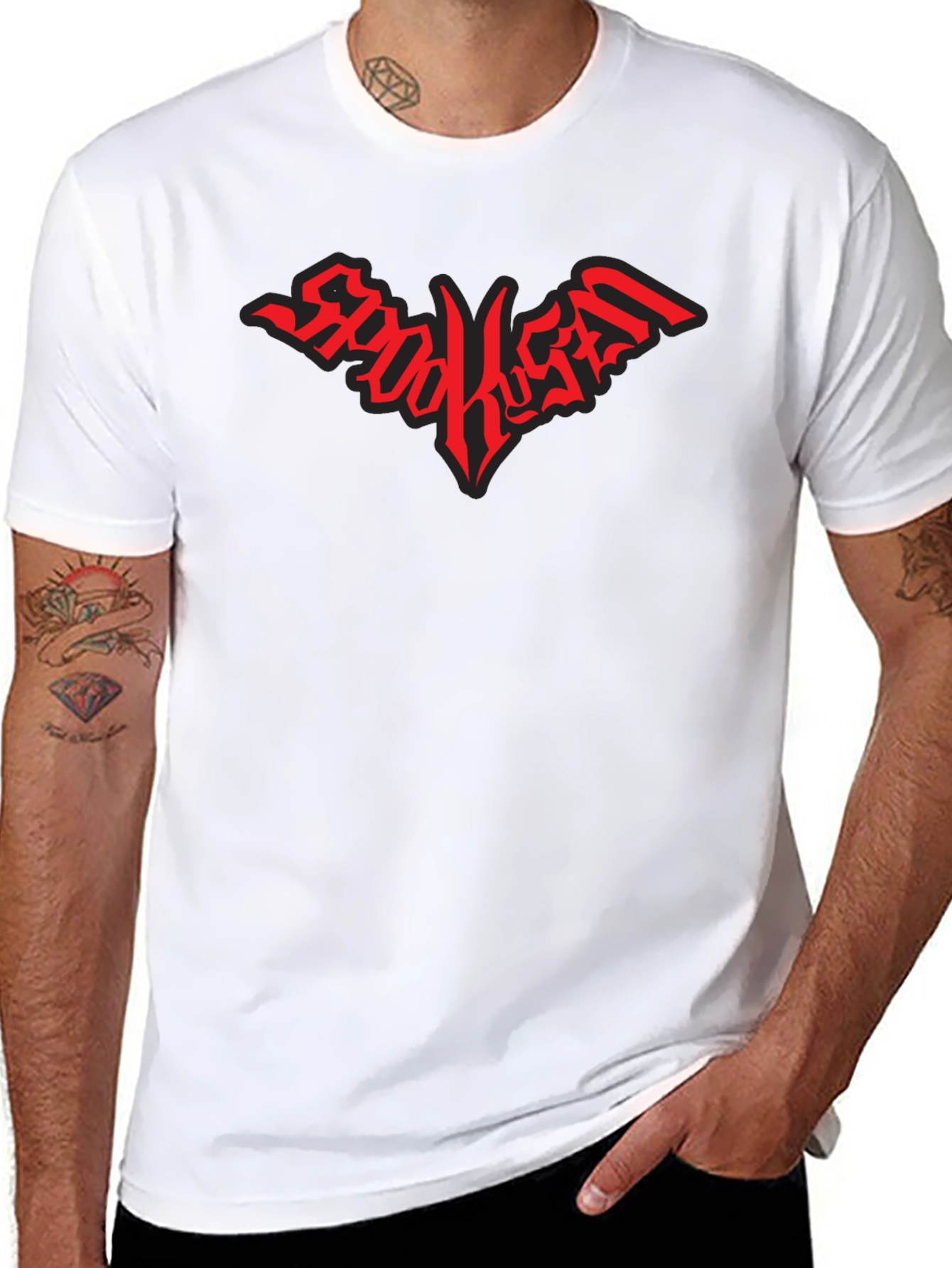 Spook House Logo Tee - Black