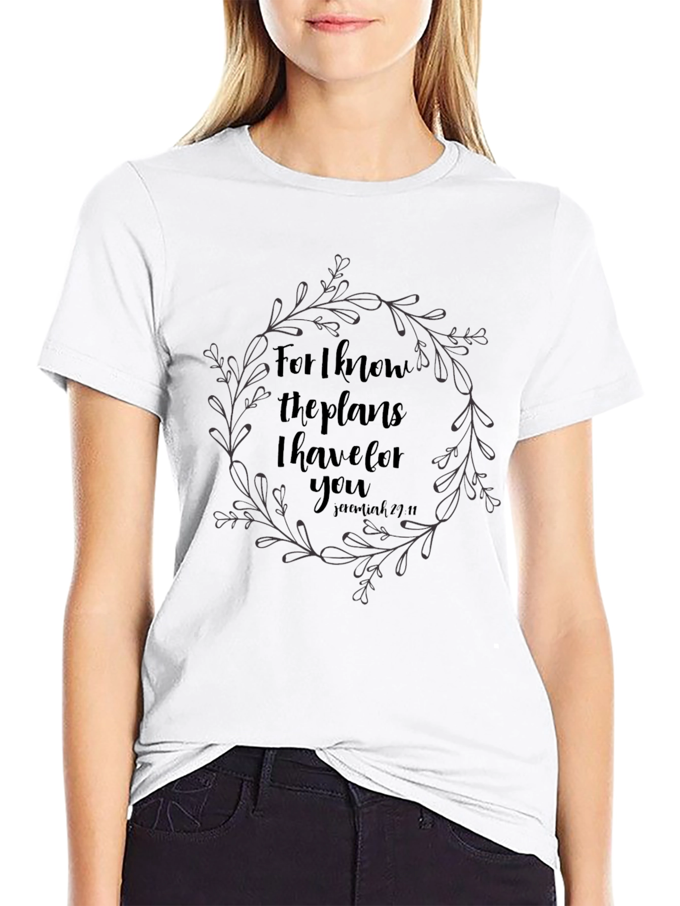 Faith-Inspired Jeremiah 29:11 T-Shirt