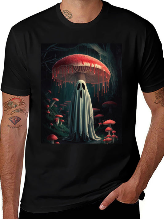 Mushroom Ghost Graphic Tee