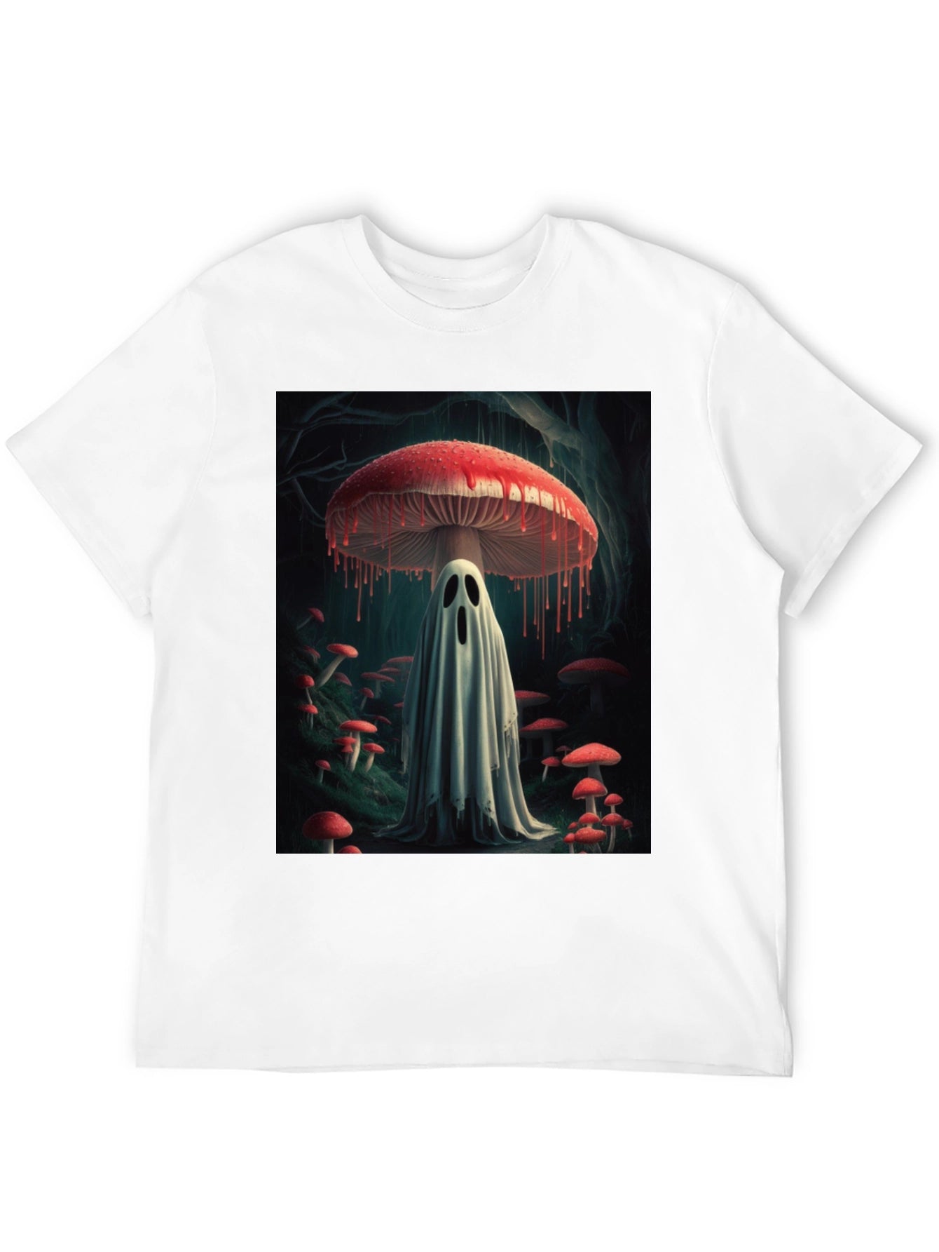 Mushroom Ghost Graphic Tee