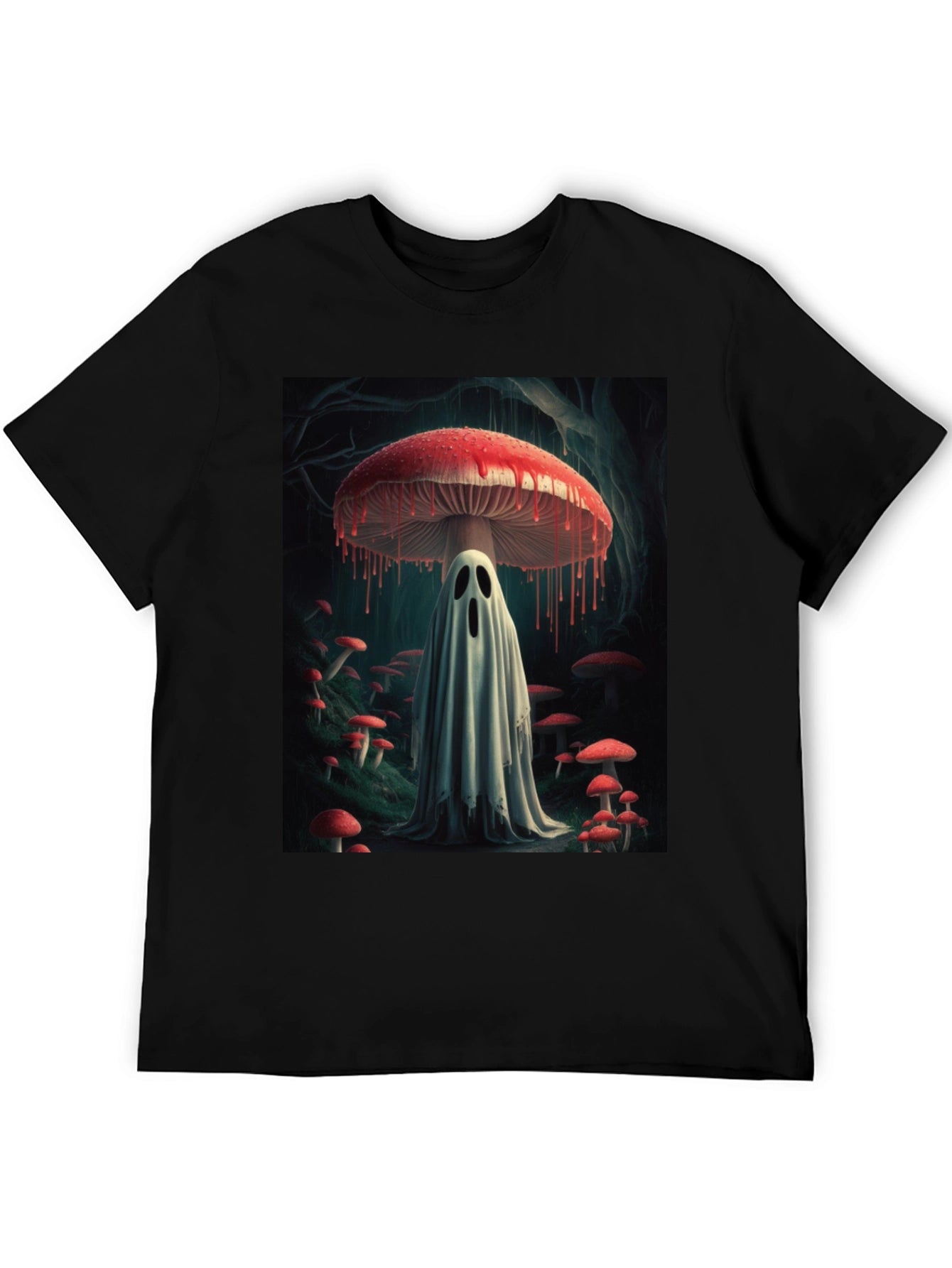 Mushroom Ghost Graphic Tee