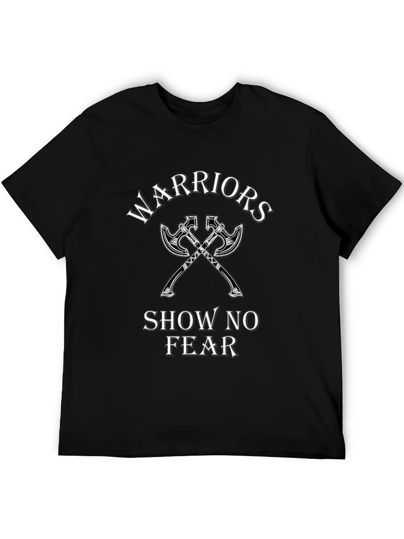 Warrior Axe Black T-Shirt | Show No Fear