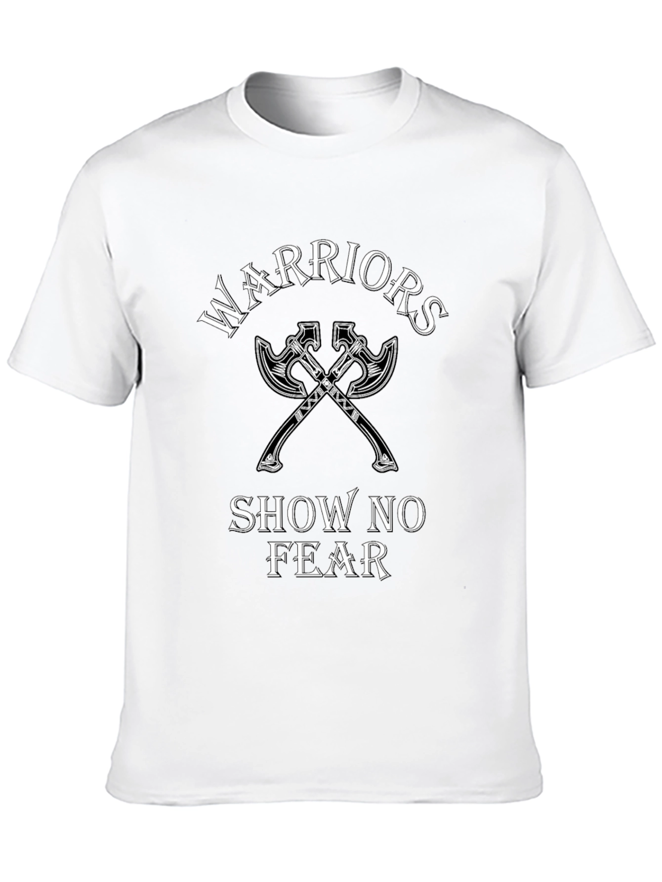 Warrior Axe Black T-Shirt | Show No Fear