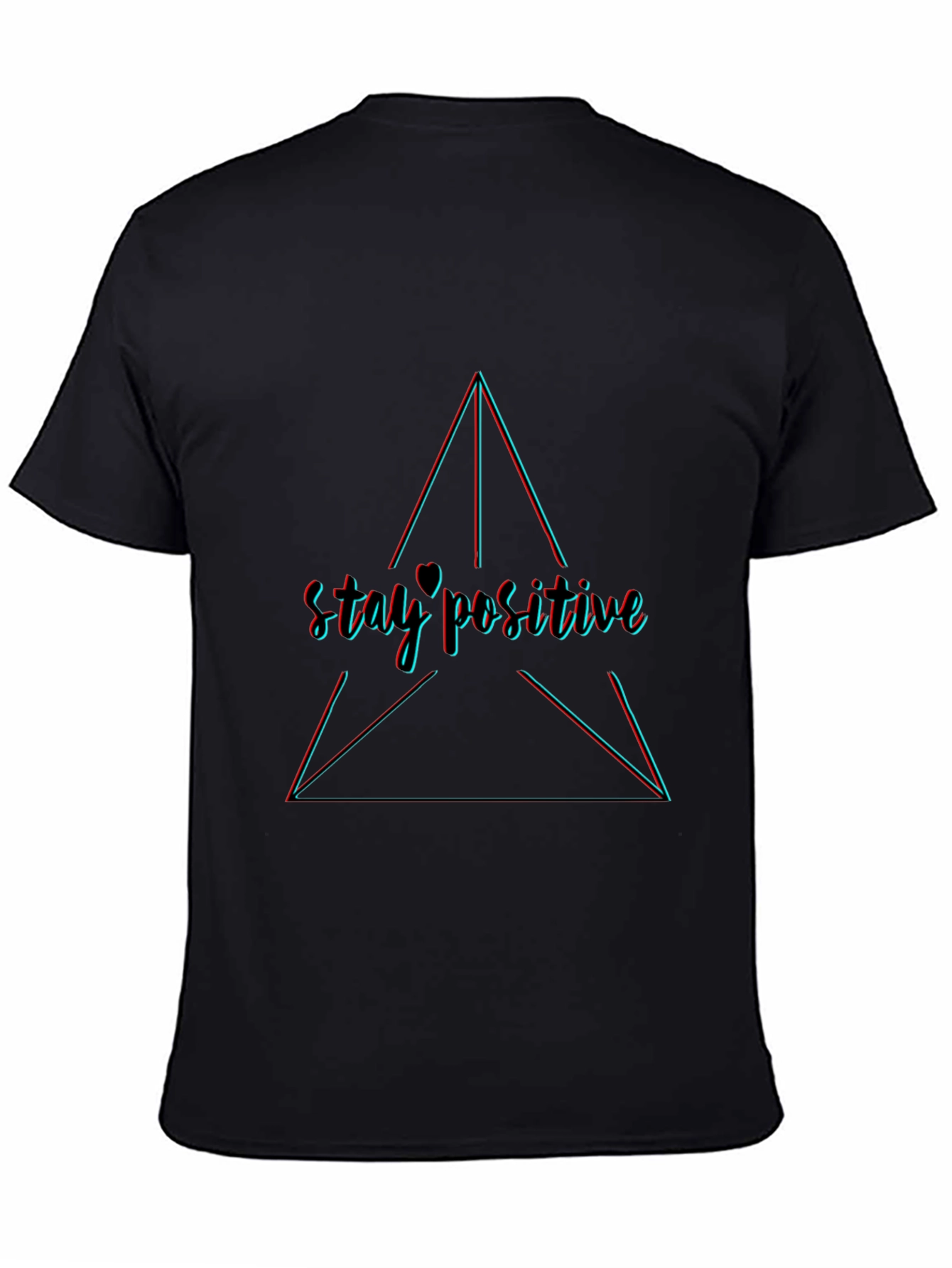 Stay Positive Graphic Tee - Trendy Comfort