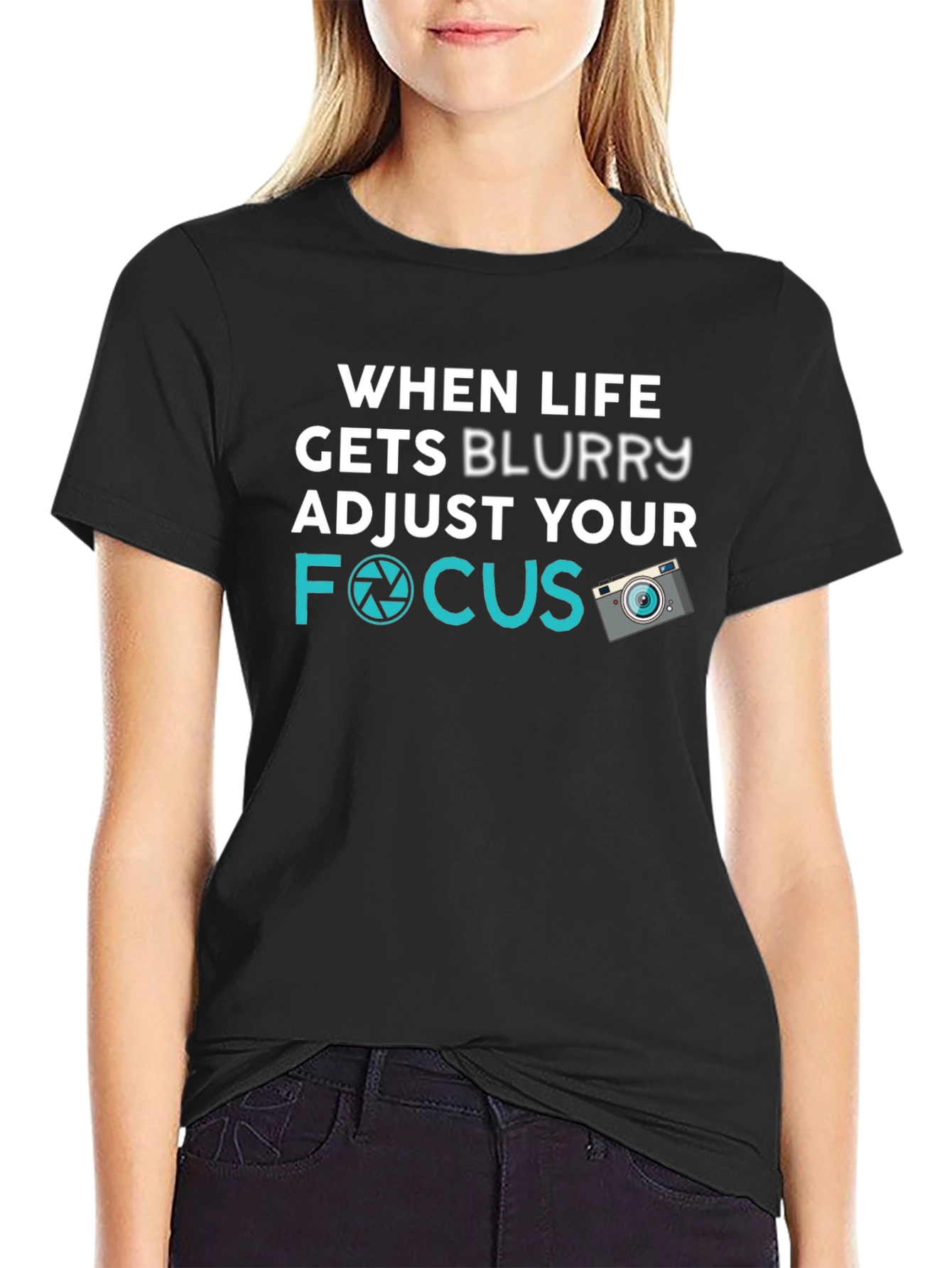Adjust Your Focus T-Shirt - Photography Lover Tee
