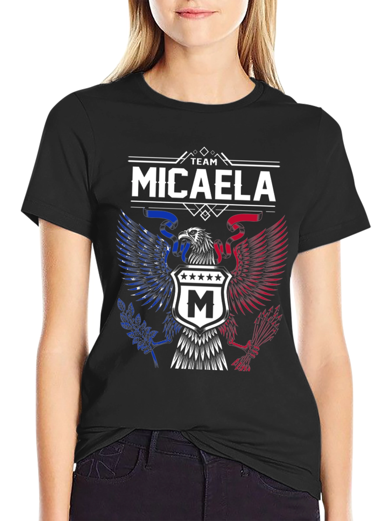 Team Micaela Eagle Crest T-Shirt