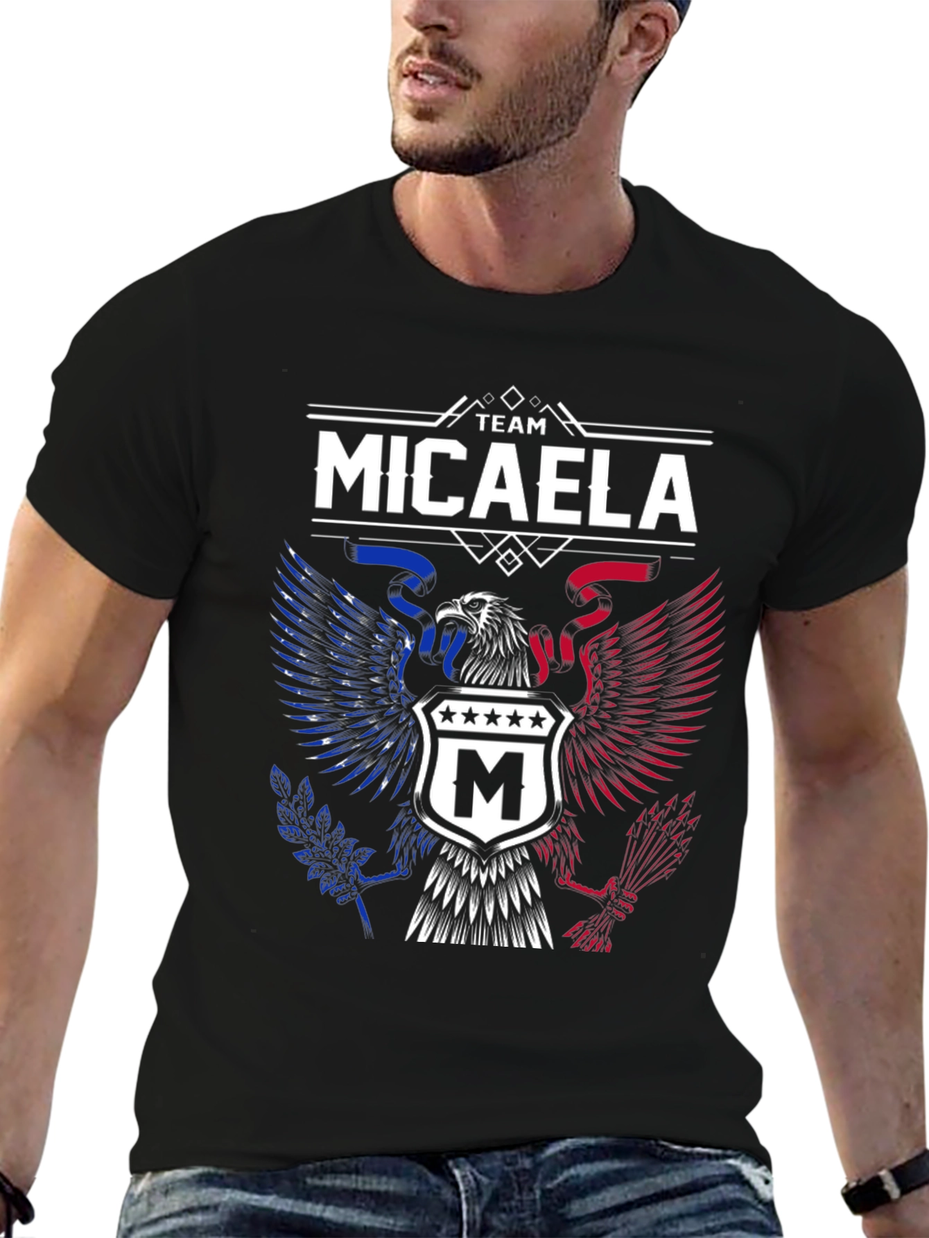 Team Micaela Eagle Crest T-Shirt