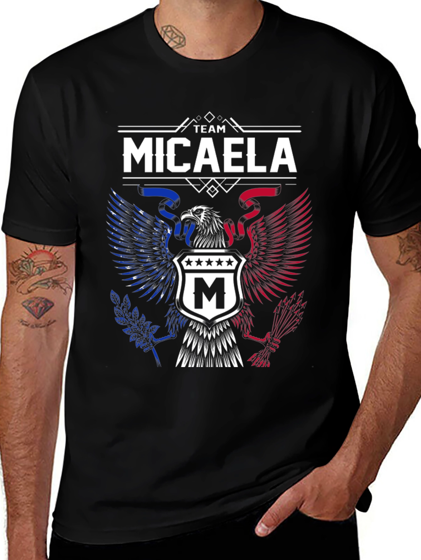 Team Micaela Eagle Crest T-Shirt