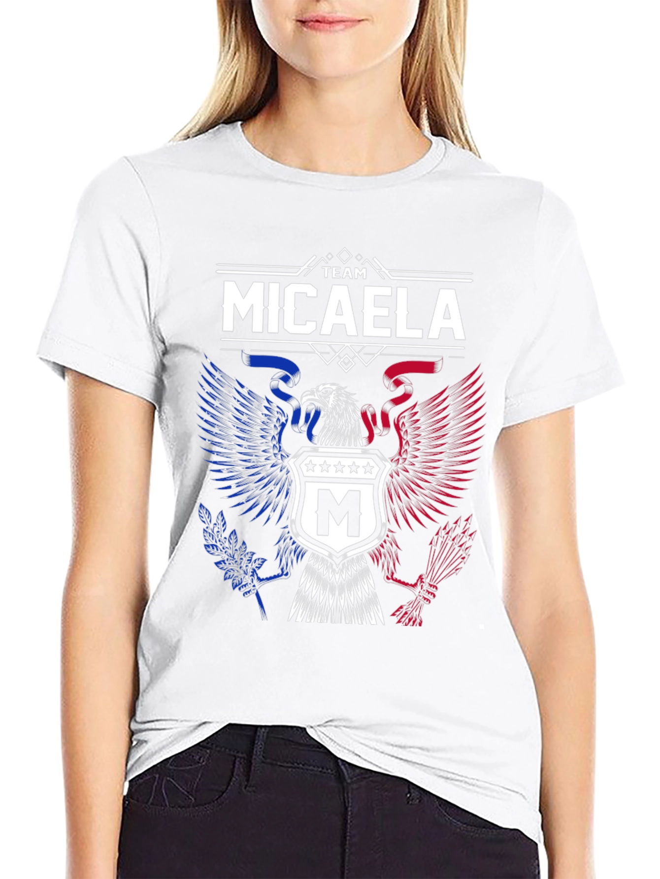 Team Micaela Eagle Crest T-Shirt