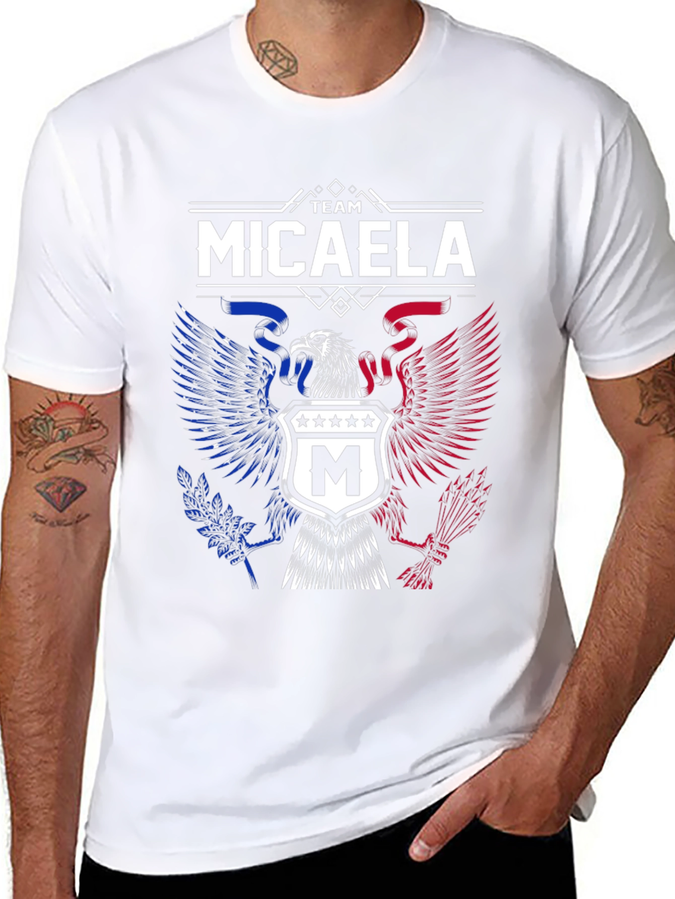 Team Micaela Eagle Crest T-Shirt