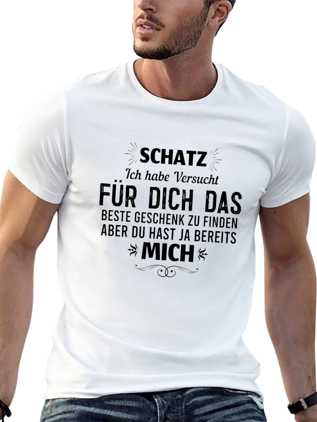 Humorous SchatZ Graphic T-Shirt
