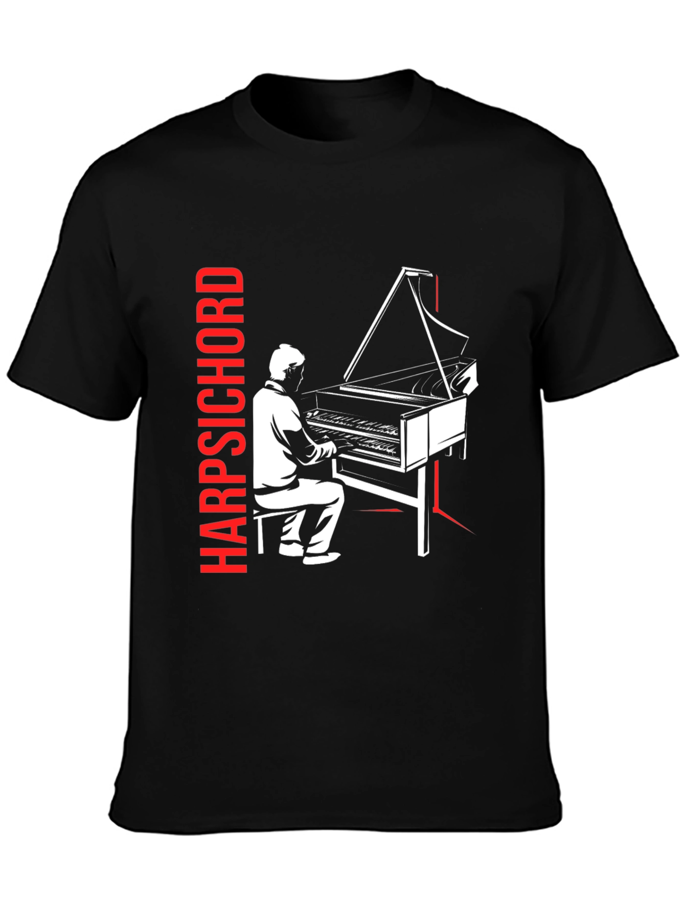 Harpsichord T-Shirt - Music Lover Tee