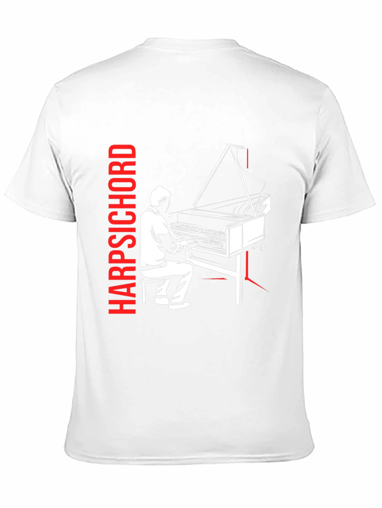 Harpsichord T-Shirt - Music Lover Tee