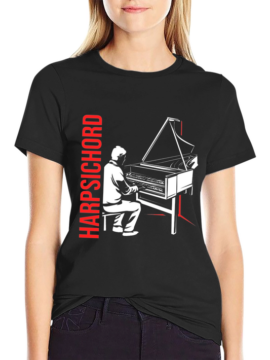 Harpsichord T-Shirt - Music Lover Tee