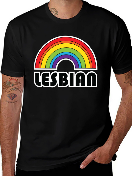 Lesbian Pride Rainbow T-Shirt
