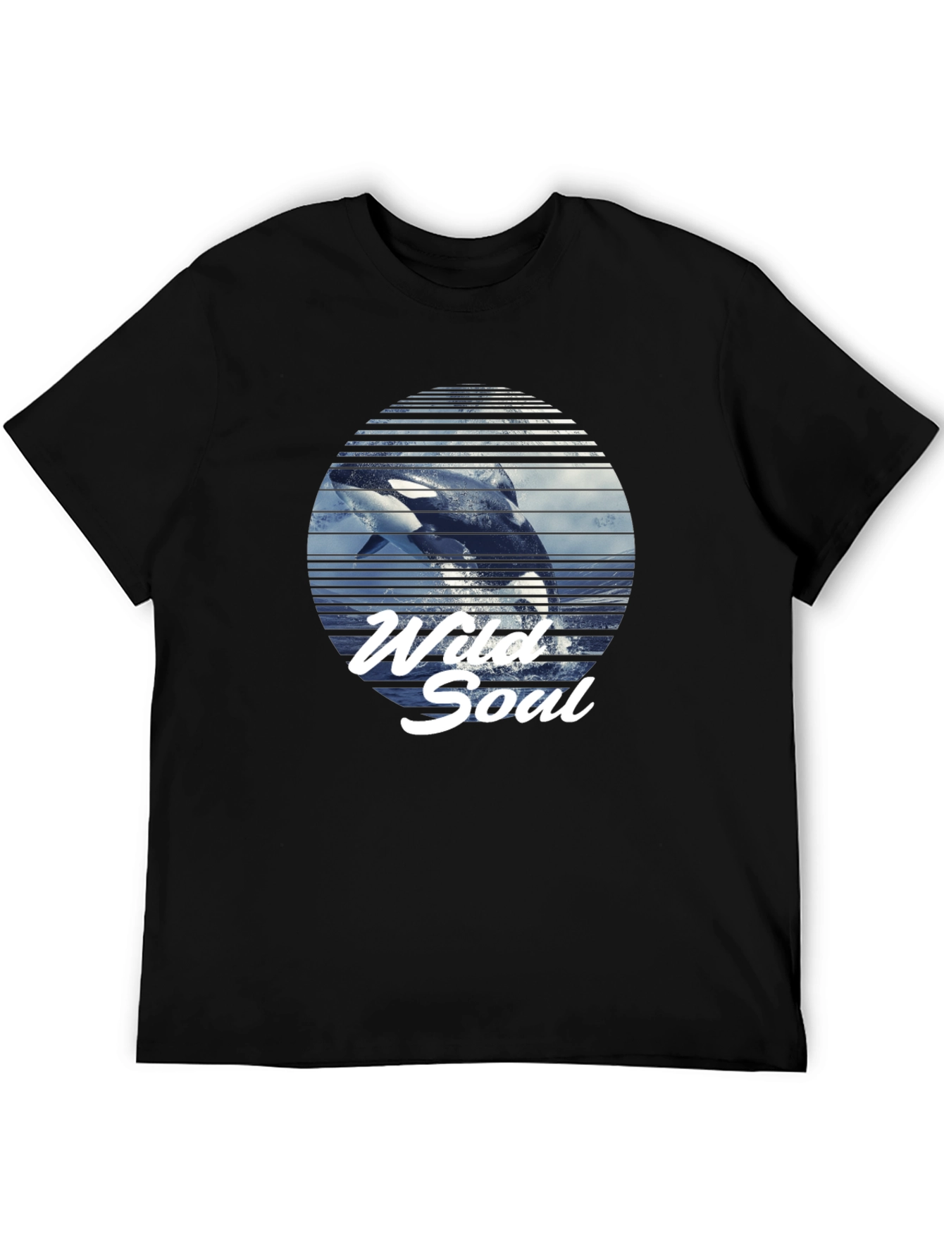 Wild Soul Orca Whale Graphic T-Shirt